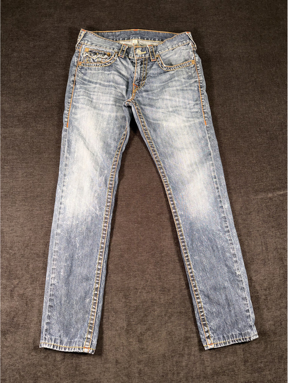 True Religion Men's Blue Denim Jeans Size 31